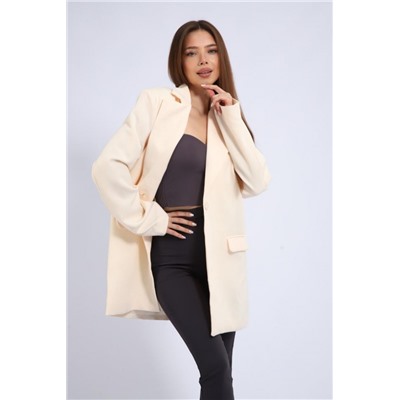 Женский жакет 31955 (Молочный)