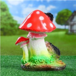 Садовая фигура из гипса «Гриб с ежами», 18×20×25 см