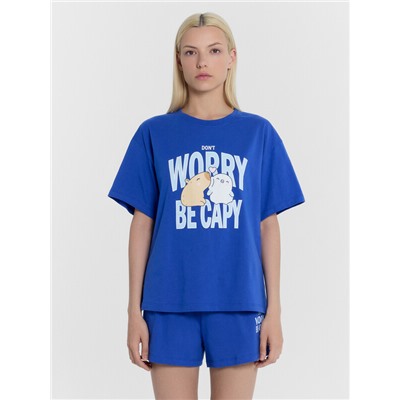 КОМПЛЕКТ ЖЕНСКИЙ (ДЖЕМПЕР, ШОРТЫ) 592519