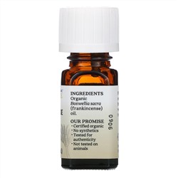 Aura Cacia, чистое эфирное масло, органический ладан, 7,4 мл (0,25 жидк. унции)