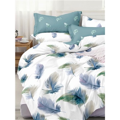 Постельное белье поплин эксклюзив на молнии - Легкий бриз