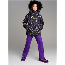 Куртка текстильная с полиуретановым покрытием для девочек