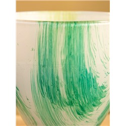 УЦЕНКА Свеча ароматическая в стеклянном подсвечнике, 85 г, чёрный бергамот