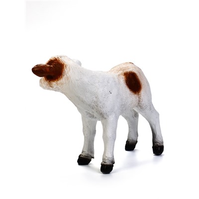 Садовая фигура из полистоуна «Телёнок», 27 см