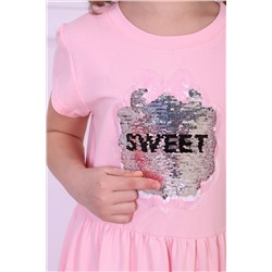 Платье Земляника кор. рукав НАТАЛИ, 878972