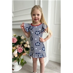 Платье 5104 детское (Синий)