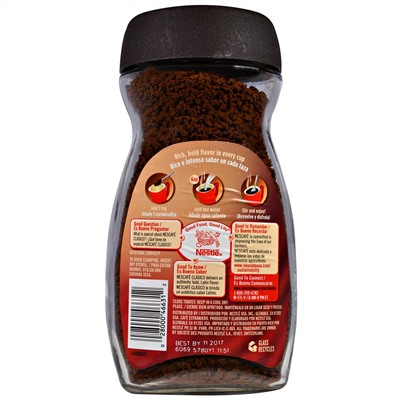 Nescafé, "Класико", растворимый кофе, темной обжарки, 7 унций (200 г)