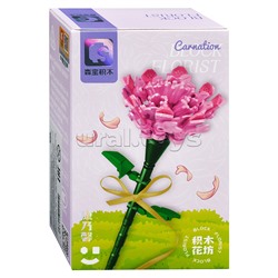 Конструктор "Цветок: Гвоздика" (98 дет.) в коробке