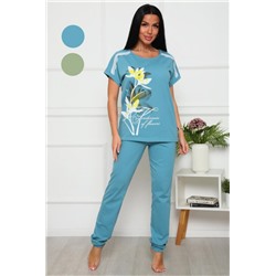 29513 Пижама женская (Серо-голубой)