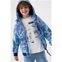 Куртка текстильная с полиуретановым покрытием для мальчиков (ветровка) PLAYTODAY, 1240195