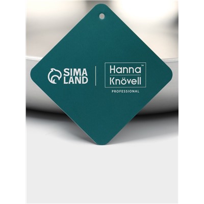 Сковорода 3Ply Hanna Knövell, d=30 см, h=5.5 см, толщина 2.2 мм, индукция, нержавеющая сталь