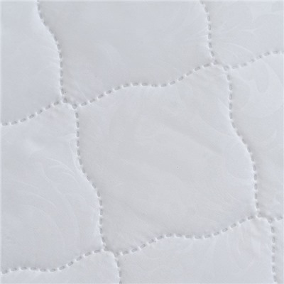 Одеяло облегченное 140×205 см, файбер 100 г/м, микрофибра белая 80 г/м, 100% полиэстер