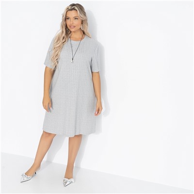 Платье из фактурного трикотажа, Иду красиво