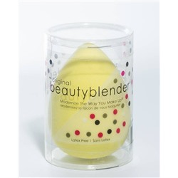 Спонж для нанесения макияжа, желтый