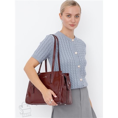 Сумка женская  51150L wine red Velina Fabbiano-Safenta