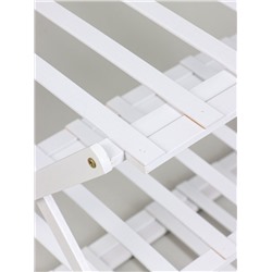 Подставка для цветов Greengo, 3 полки, 50×25×46 см, напольная, бамбук, белая