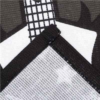 Набор полотенец кухонных «Доляна» Les't rock, 35×60 см - 4 шт., хлопок 100%