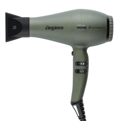 Dewal Профессиональный фен для волос / 03-9010 Olive Elegance, оливковый, 2300 Вт 19805