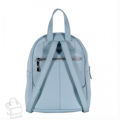 Рюкзак женский кожаный 99470 l.blue Velina Fabbiano-Safenta/30