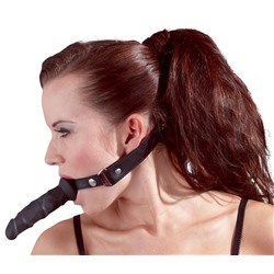 Кляп с наружным фаллоимитатором Knebel mit Dildo