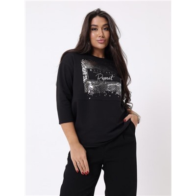 Джемпер "Мирта" (Чёрный)