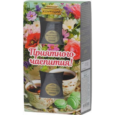 Конфуций. Набор Чайная пара. Дуэт 115 гр. карт.упаковка