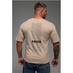 Футболка мужская 8507/1 оверсайз (Какао_focus)
