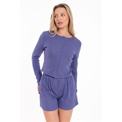 Лонгслив на пуговицах М325431с