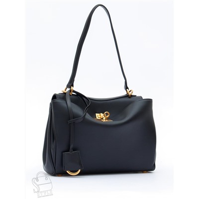 Сумка женская кожаная 1001MJ black  Polina&Eiterou