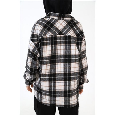 Рубашка женская Квадро-3 (Черный)