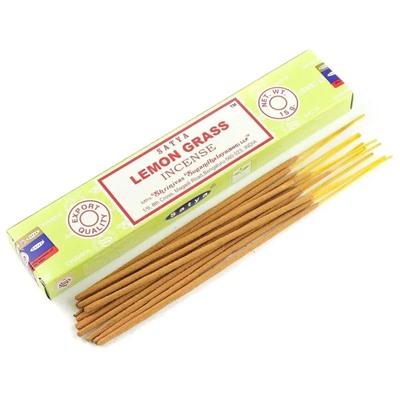 SATYA Бангалор Ароматические палочки Lemongrass 15 г х 12 уп.