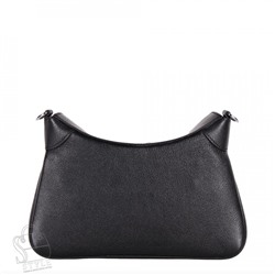 Сумка женская кожаная 6001Q black Polina&Eiterou