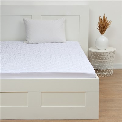 Наматрасник на резинке «Этель» Aquastop 200×200+25 см, водонепроницаемый, микрофибра