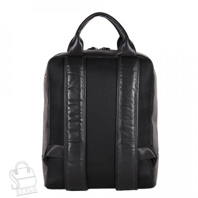 Рюкзак мужской кожаный 7325G black Fuzhiniao