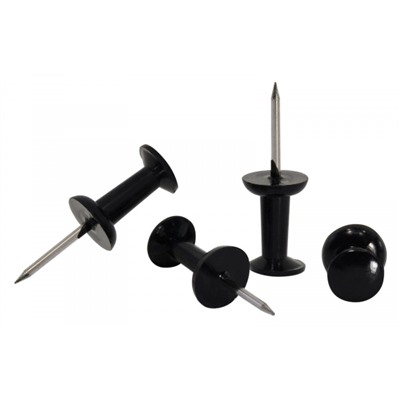 Кнопки силовые  30шт черные KGB-30K inФОРМАТ