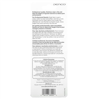 Denco, Ingrown Toenail Tool, 1 Tool