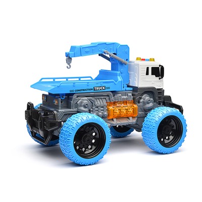 Машина "Эвакуатор" 1:16 (свет, звук) в коробке (цвет зеленый)