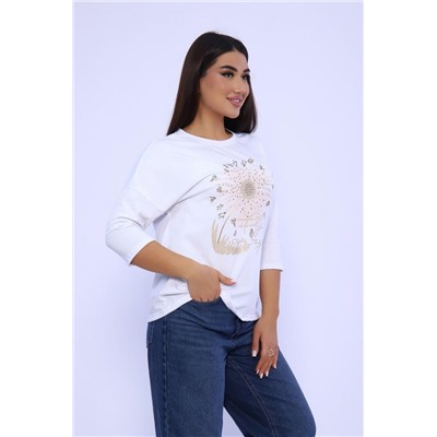 55079 Лонгслив (Белый)