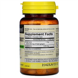 Mason Natural, Ginger-Burst, Bead-Release Technology, 60 Chewables