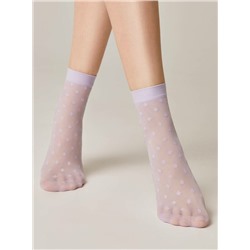 Полиамидные CONTE FANTASY Носки женские в мелкие ромбы