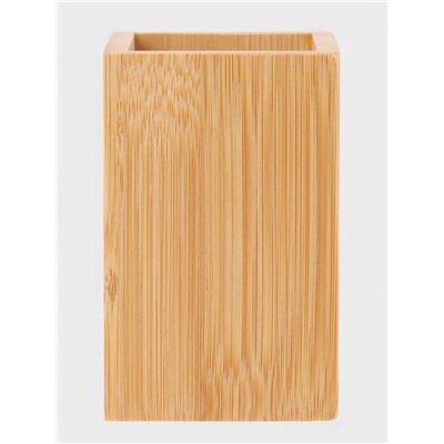 Набор аксессуаров для ванной SAVANNA BAMBOO, дозатор, стакан