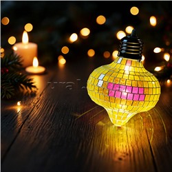 Новогоднее украшение "Диско" (8см)