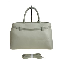 Женская сумка из искусственной кожи, цвет светло зеленый