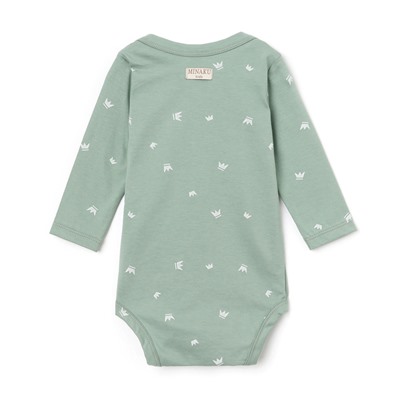 Боди детское MINAKU, рост 68-74 см, оливковое