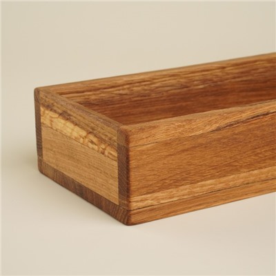 Лоток для столовых приборов и специй SL Home, 27×10×5 см, дуб