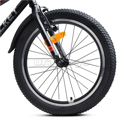 Велосипед 20" Rocket Crux 1.0 , цвет черный, размер 11"