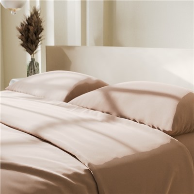 Постельное бельё дуэт LoveLife Gold sand, микрофибра