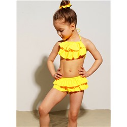 Купальный костюм трикотажный для девочек