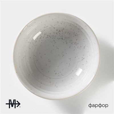 Салатник Magistro Urban, 260 мл, d=12 см, фарфор, белый