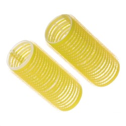 Dewal Beauty Бигуди-липучки DBL-32, 32 мм, желтый, 10 шт. 3896